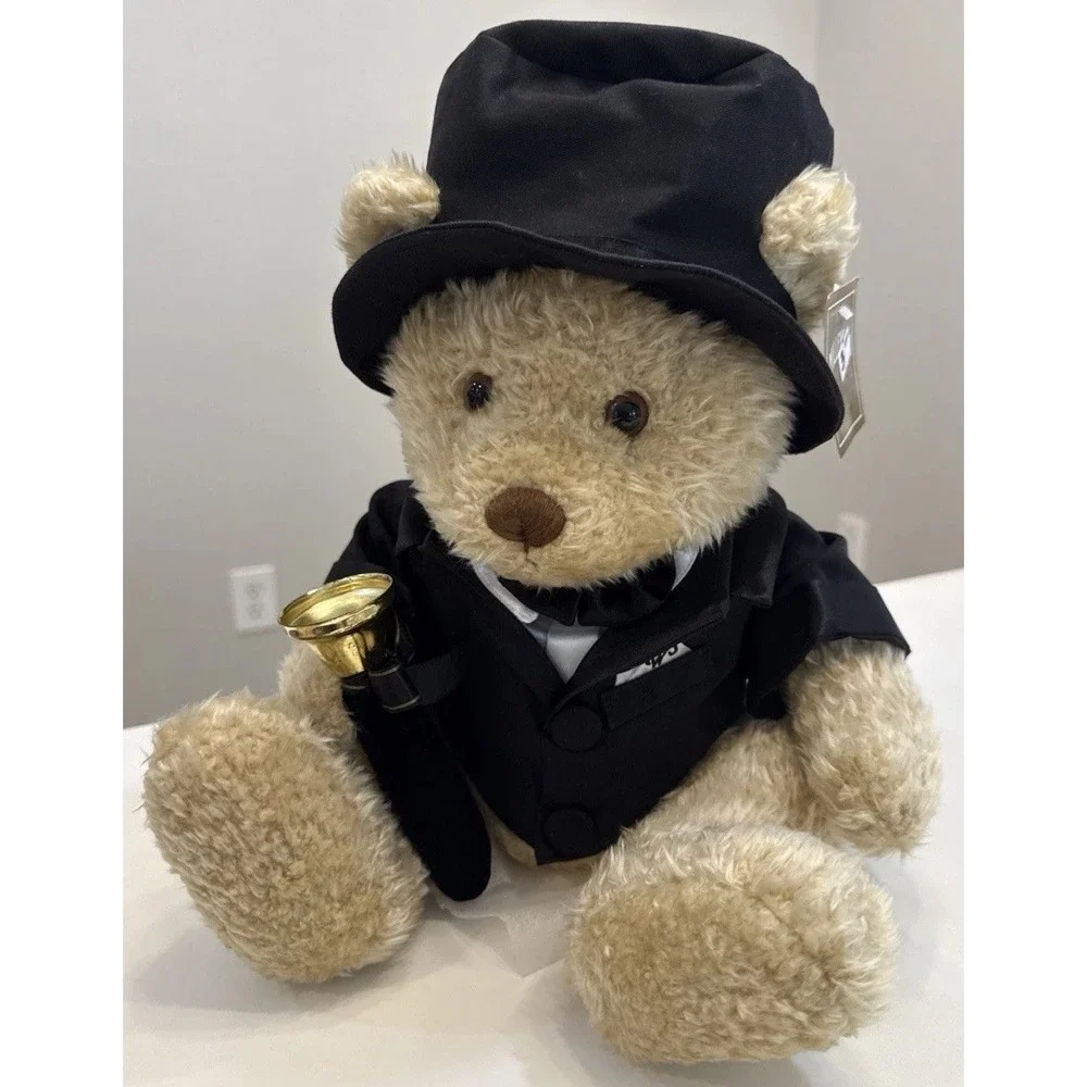 Vintage Frederick Atkins Dillard's 1999 Ring In The Millennium Teddy Bear